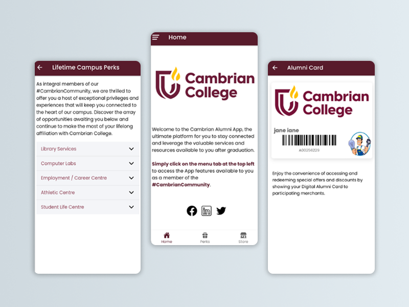 Cambrian Alumni App
